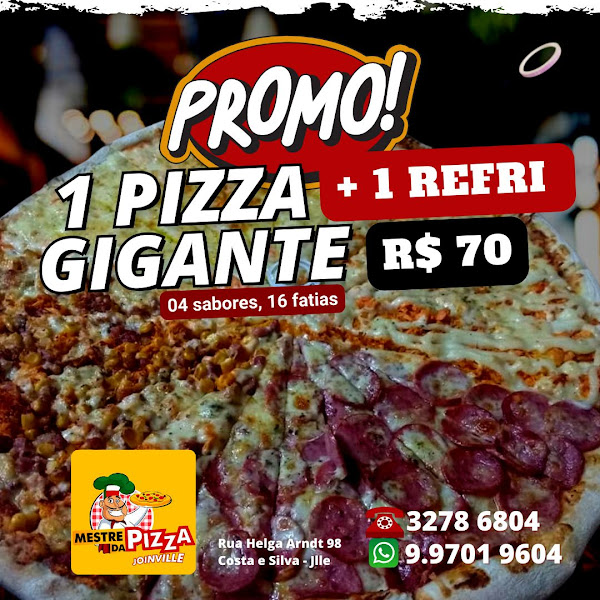 Foto 1 Mestre da Pizza Joinville
