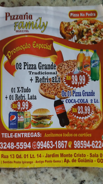 Foto 3 Family Pizzas e Sanduíches