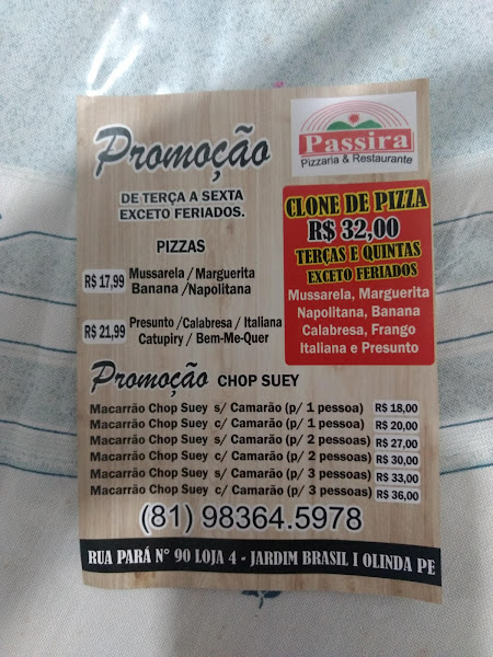 Foto 2 Pizzaria Passira