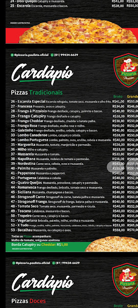 Foto 4 Pizzaria Paulista.
