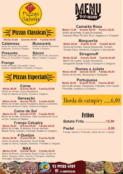 Foto 2 ID Pizzas e Sabores