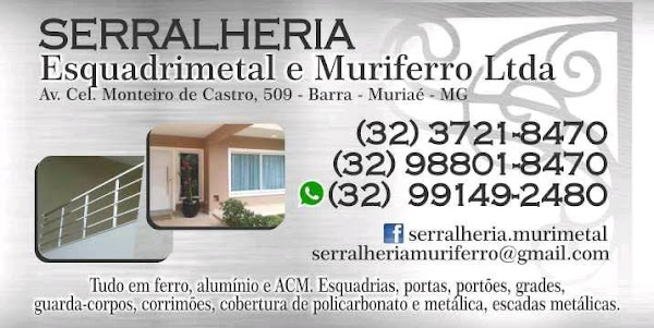 Foto 1 Serralheria Esquadrimetal e Muriferro Ltda