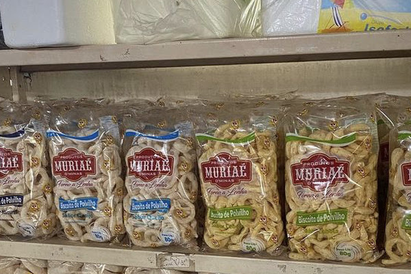 Foto 1 Produtos Muriaé D''Minas. Industria de biscoitos de polvilho, amanteigados e salgadinhos.