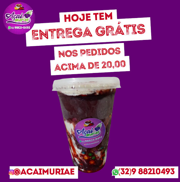 Foto 1 Açaí Muriaé