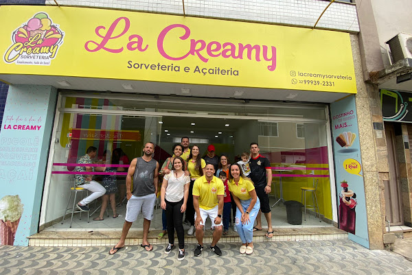 Lá Creamy sorveteria