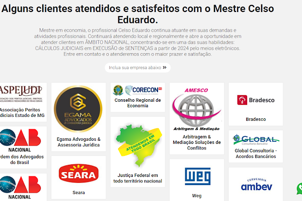Celso Eduardo Cálculos Jurídicos