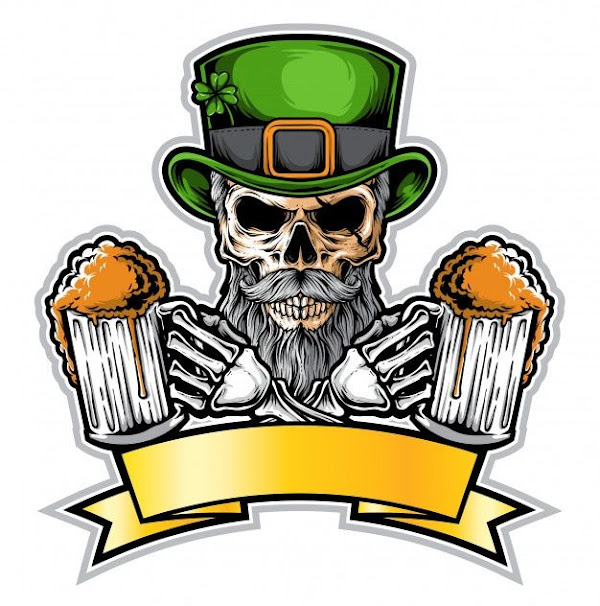 Bebidas e conveniência do caveira