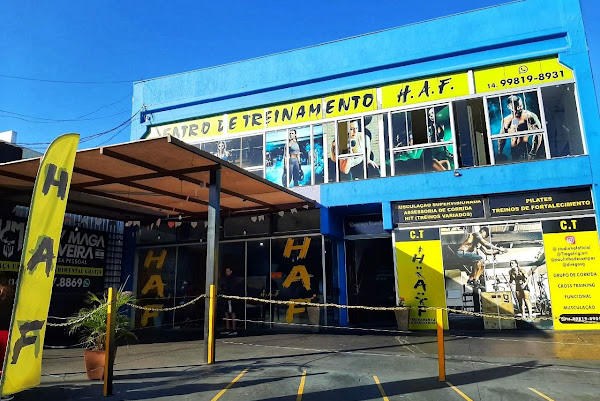 CT HAF • Centro de treinamento / Funcional / Corrida / Hit / Musculação / Krav Maga