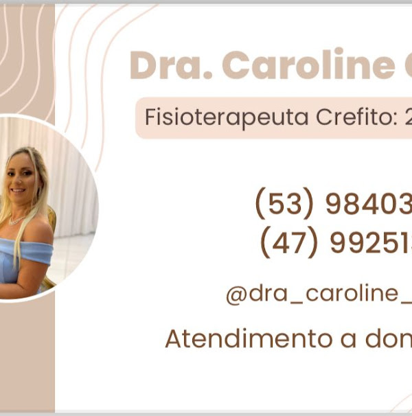 Caroline Costa fisioterapeuta