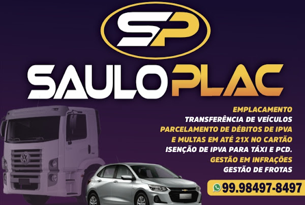 Despachante de Veículos Saulo Plac