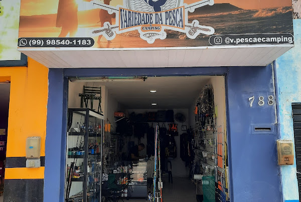 Variedades da Pesca e camping