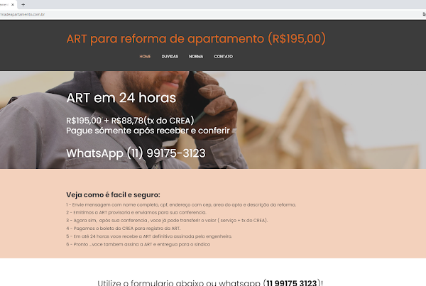 art reforma de apartamento