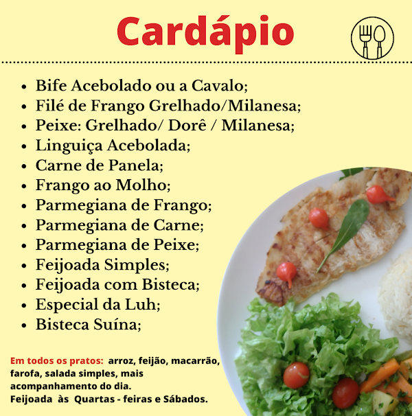 Foto 1 Casa da Luh Marmitex