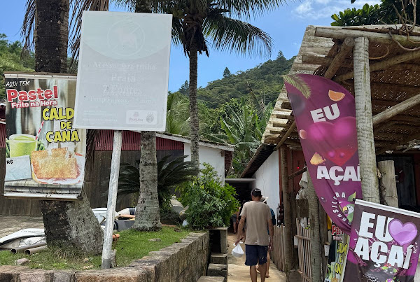 Foto 1 Trilha para Praia das Sete Fontes