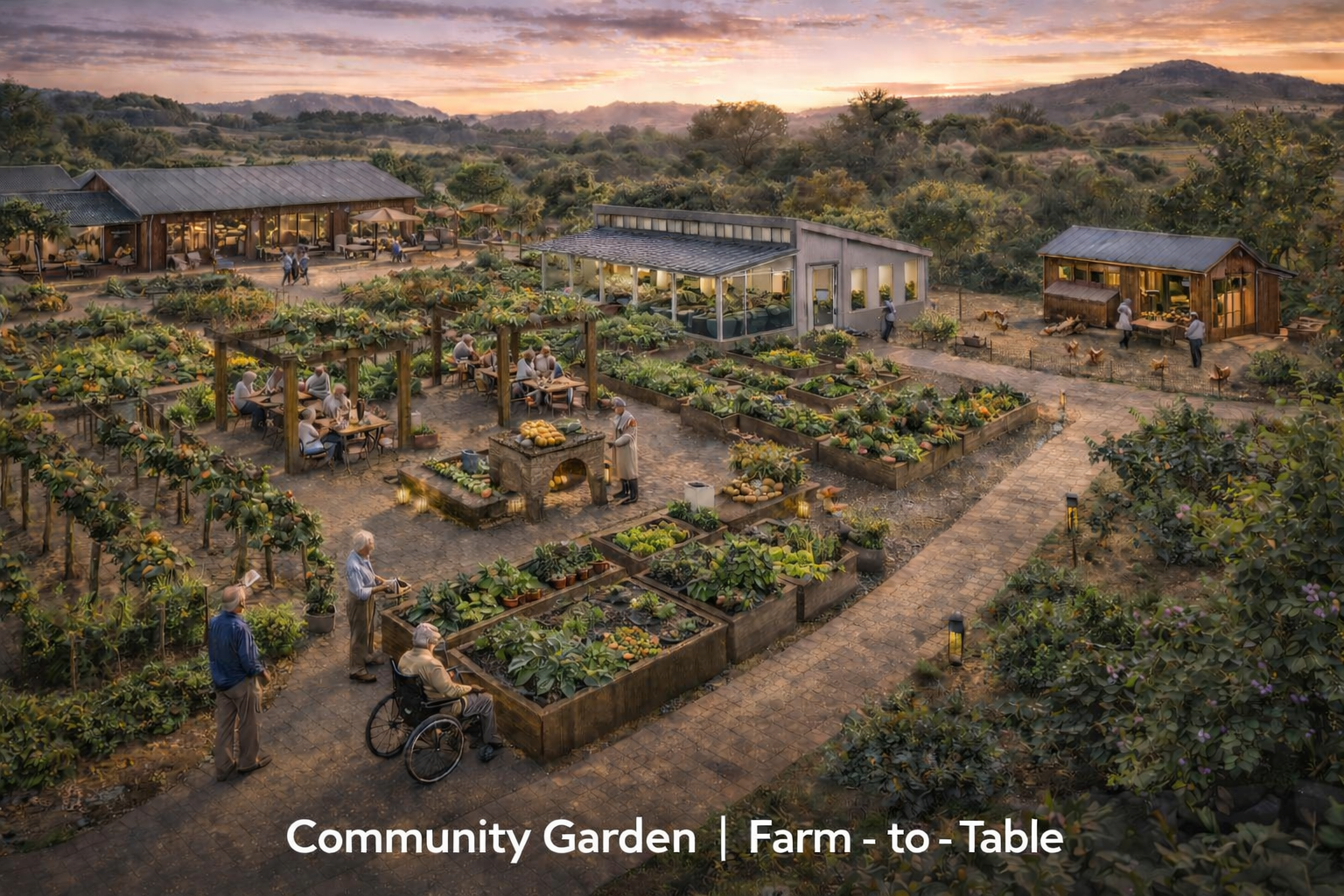 Community Garden at My Relaxing Life