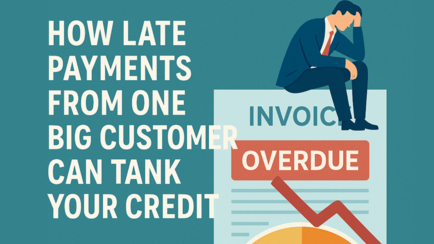 Freight company credit score impact from one late-paying customer, real-world case studies and credit protection tips.