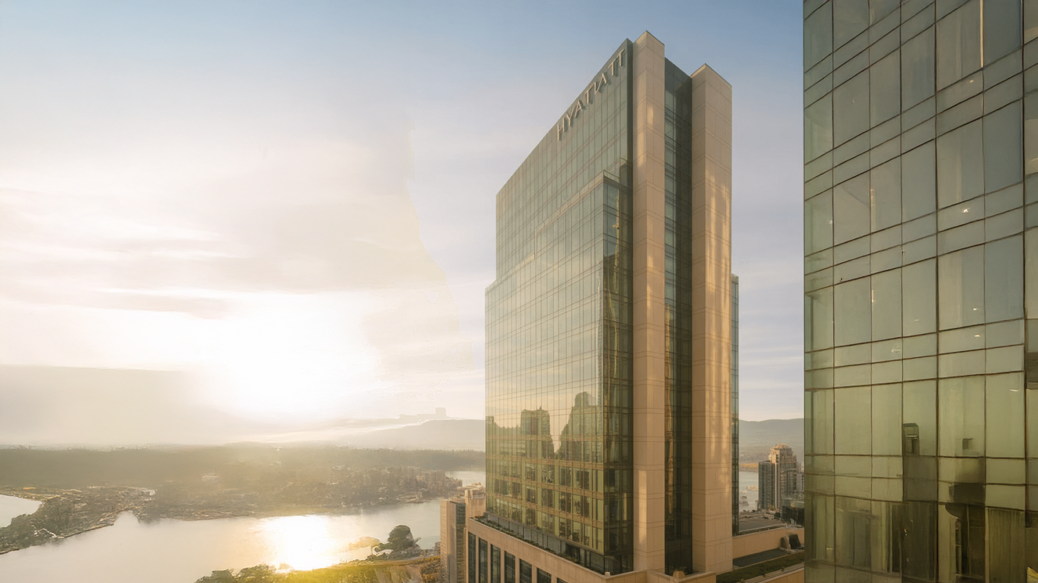 Hyatt exterior tower