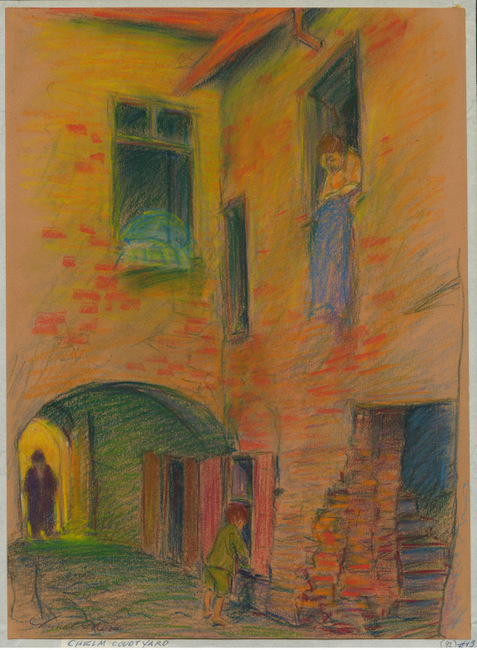 Chelm Courtyard, undated