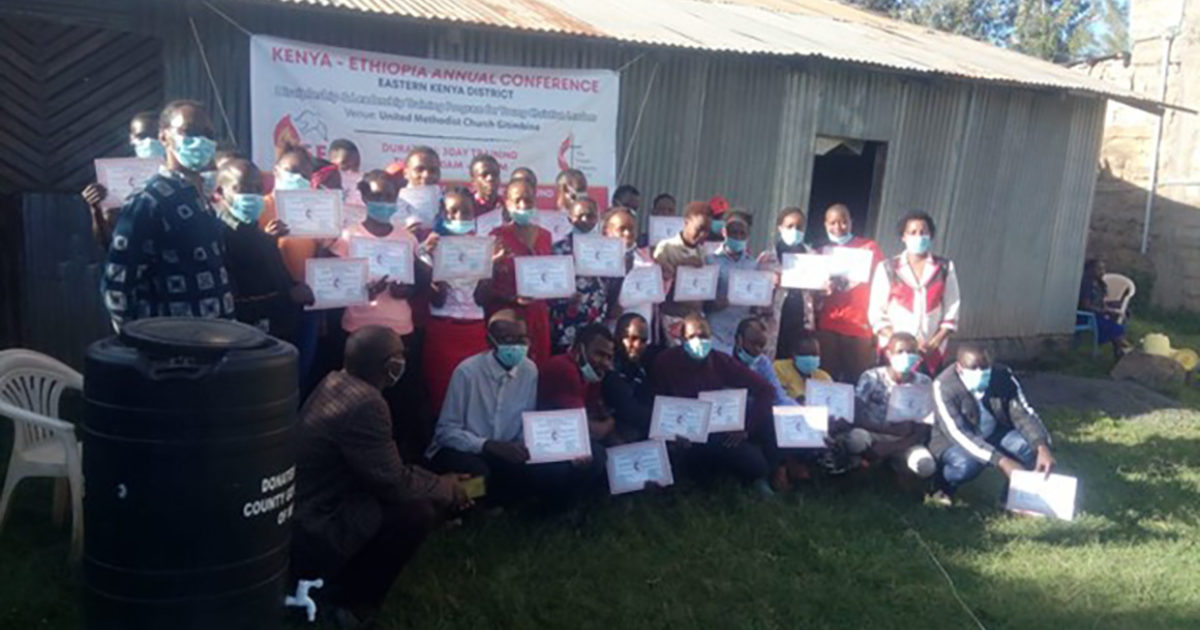 Ukraine and Kenya GrantFunded Discipleship in 2021 UMC YoungPeople