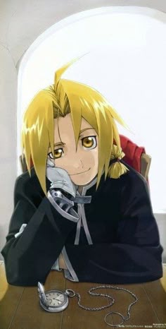 Chat with Edward Elric on YourCrush.ai