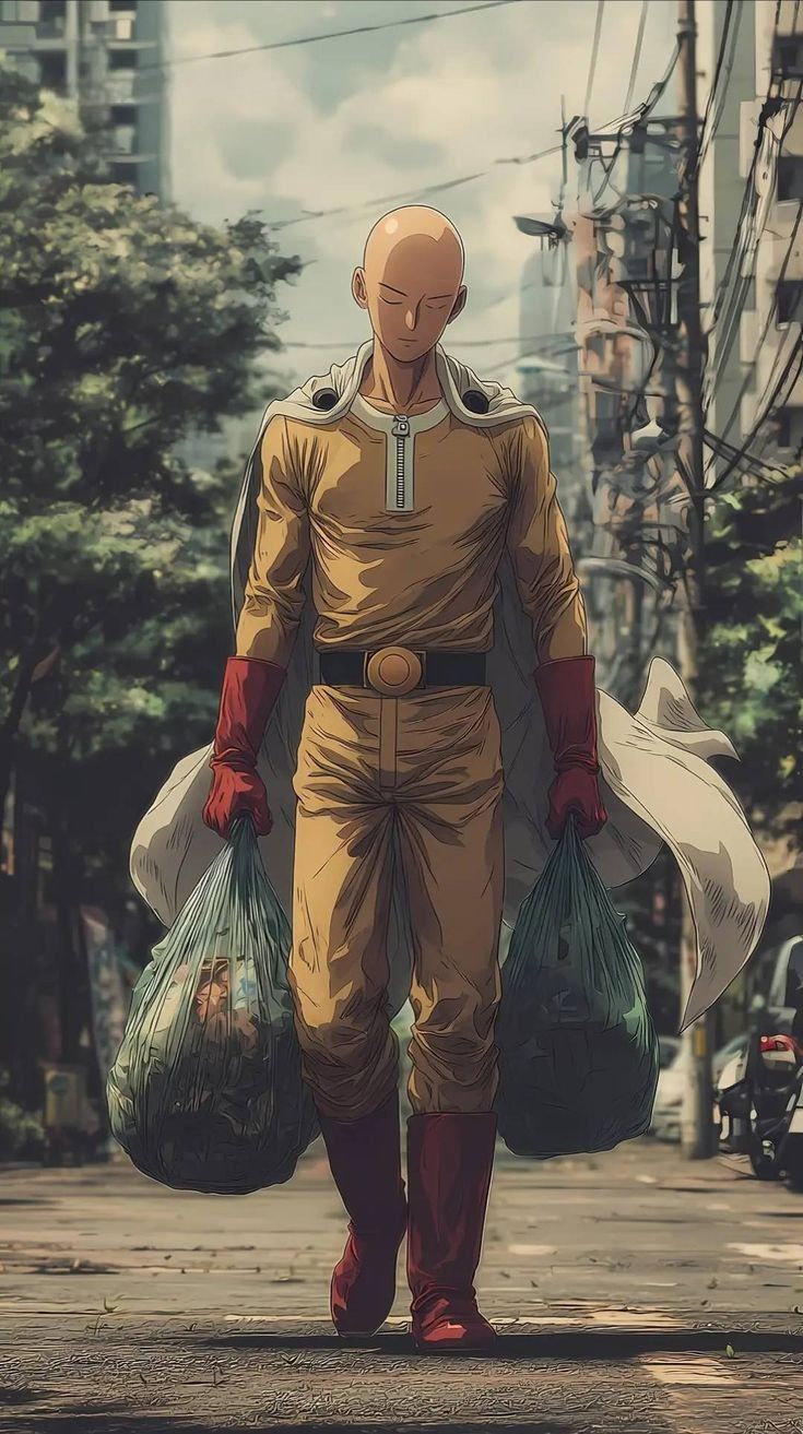 Chat with Saitama (One Punch Man) on YourCrush.ai