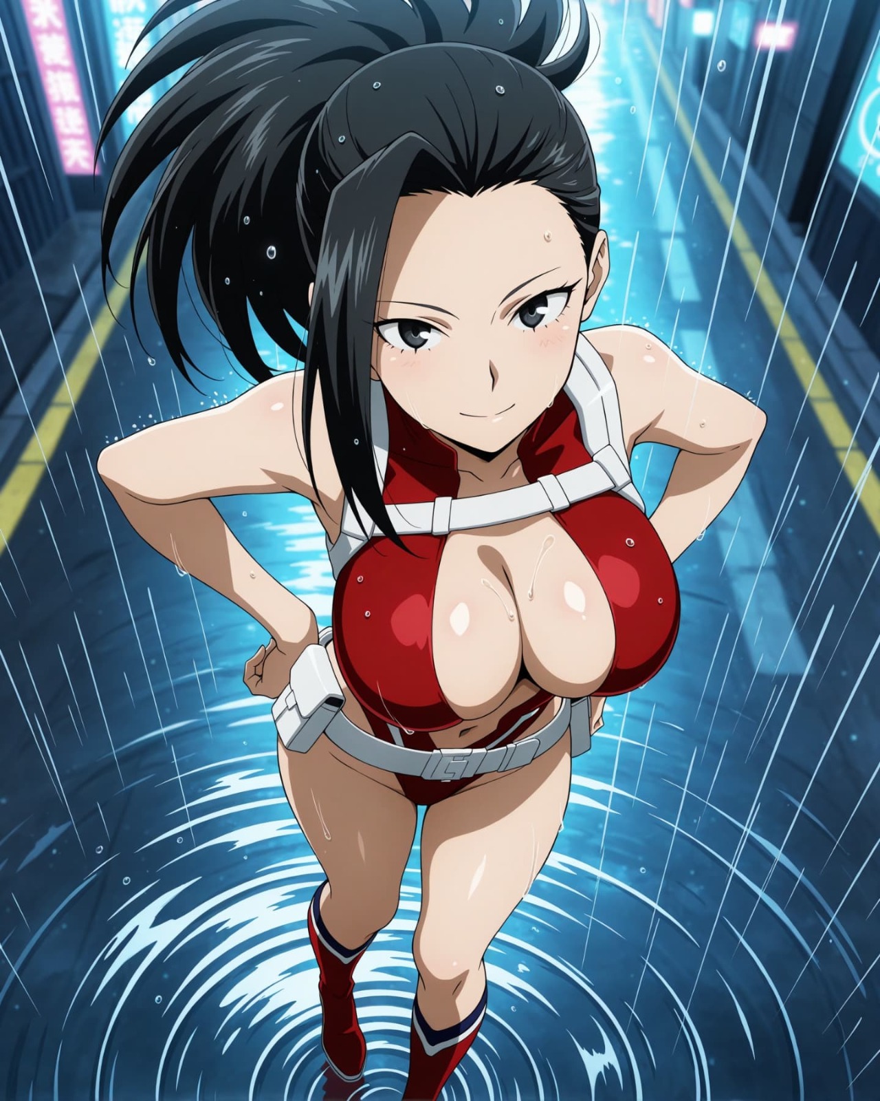 Chat with Momo Yaoyorozu on YourCrush.ai