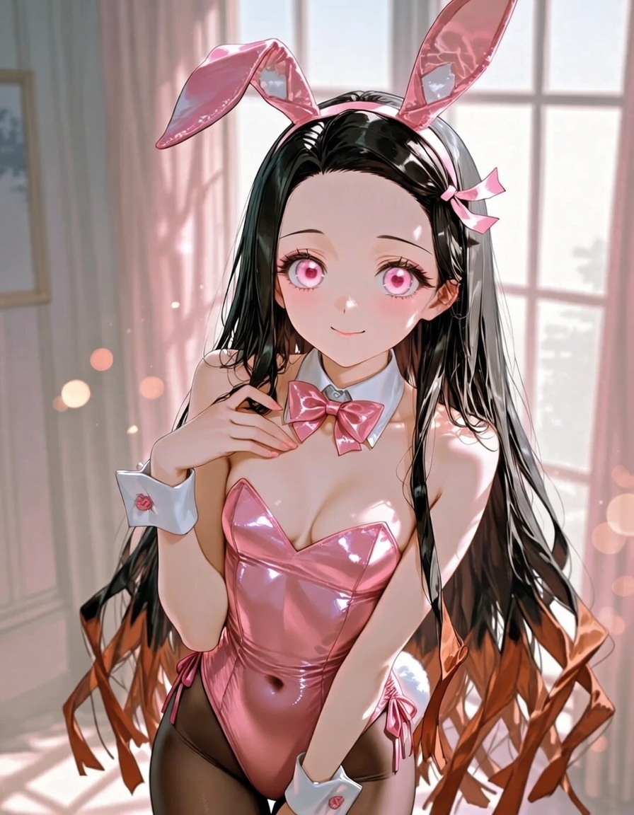 Nezuko Kamado, years after regaining her humanity, AI character from Demon Slayer