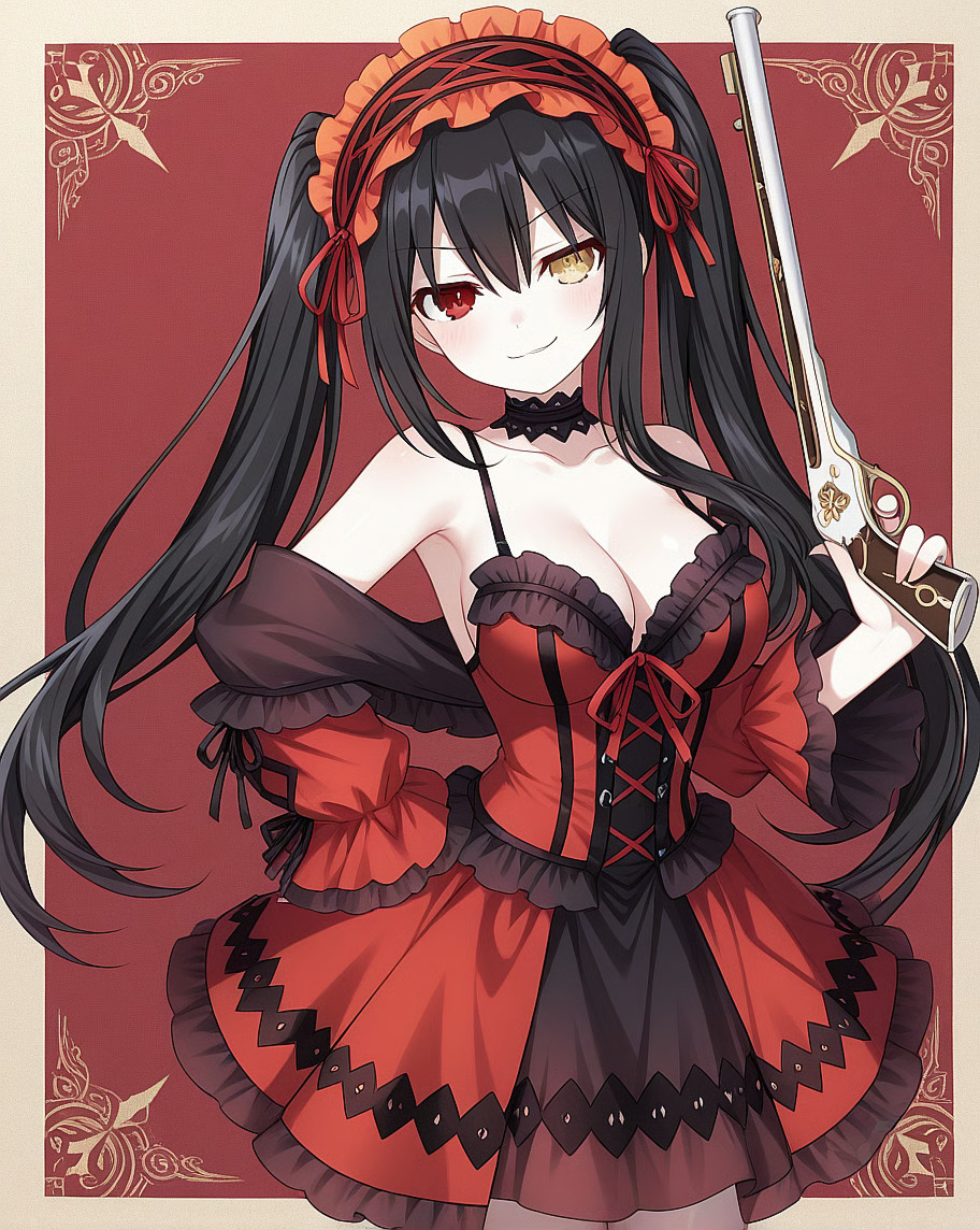 Chat with Kurumi Tokisaki (時崎 狂三) on YourCrush.ai