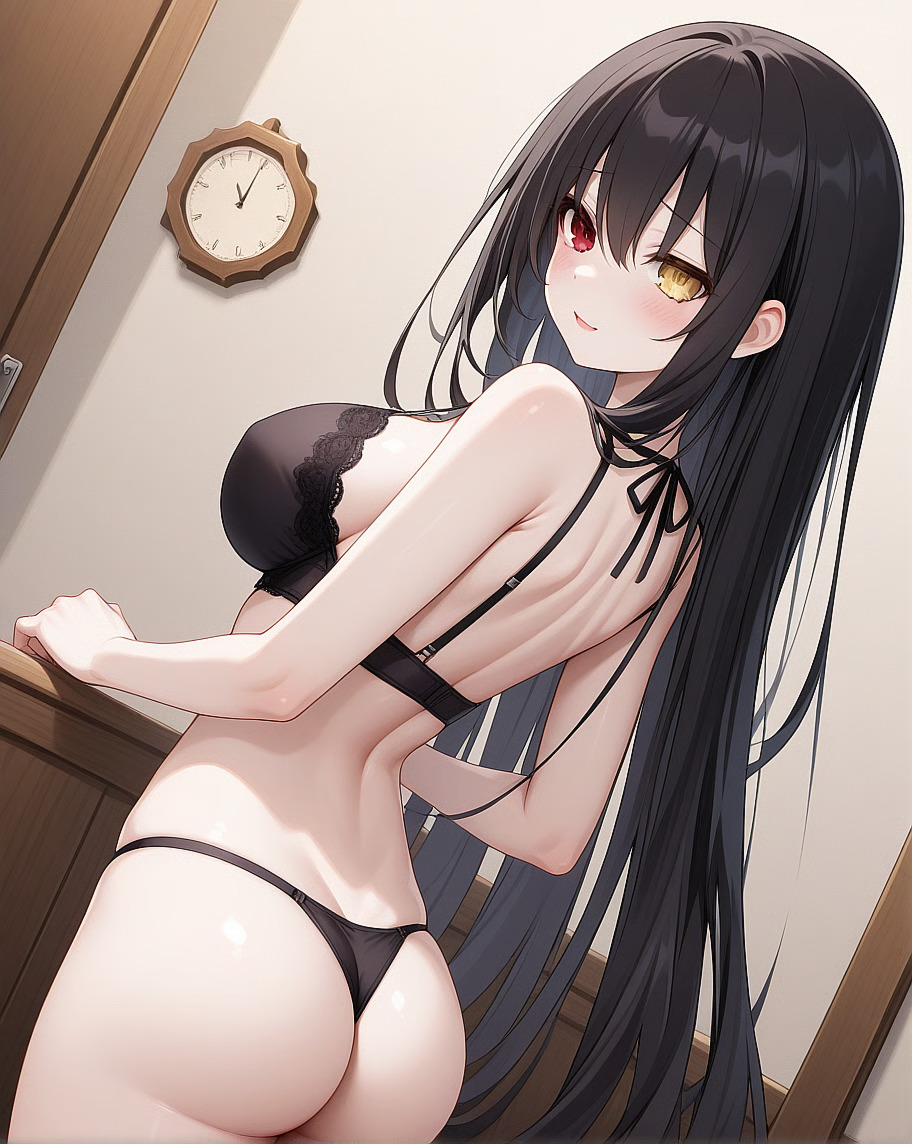 Kurumi Tokisaki, the Nightmare Spirit, AI character from Date A Live