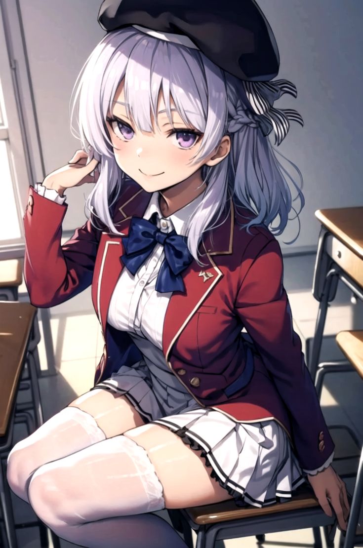 Chat with Sakayanagi Arisu on YourCrush.ai