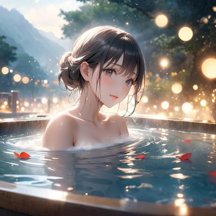 Chat with Aoi Mizuno | Encounter at the Hot Spring on YourCrush.ai