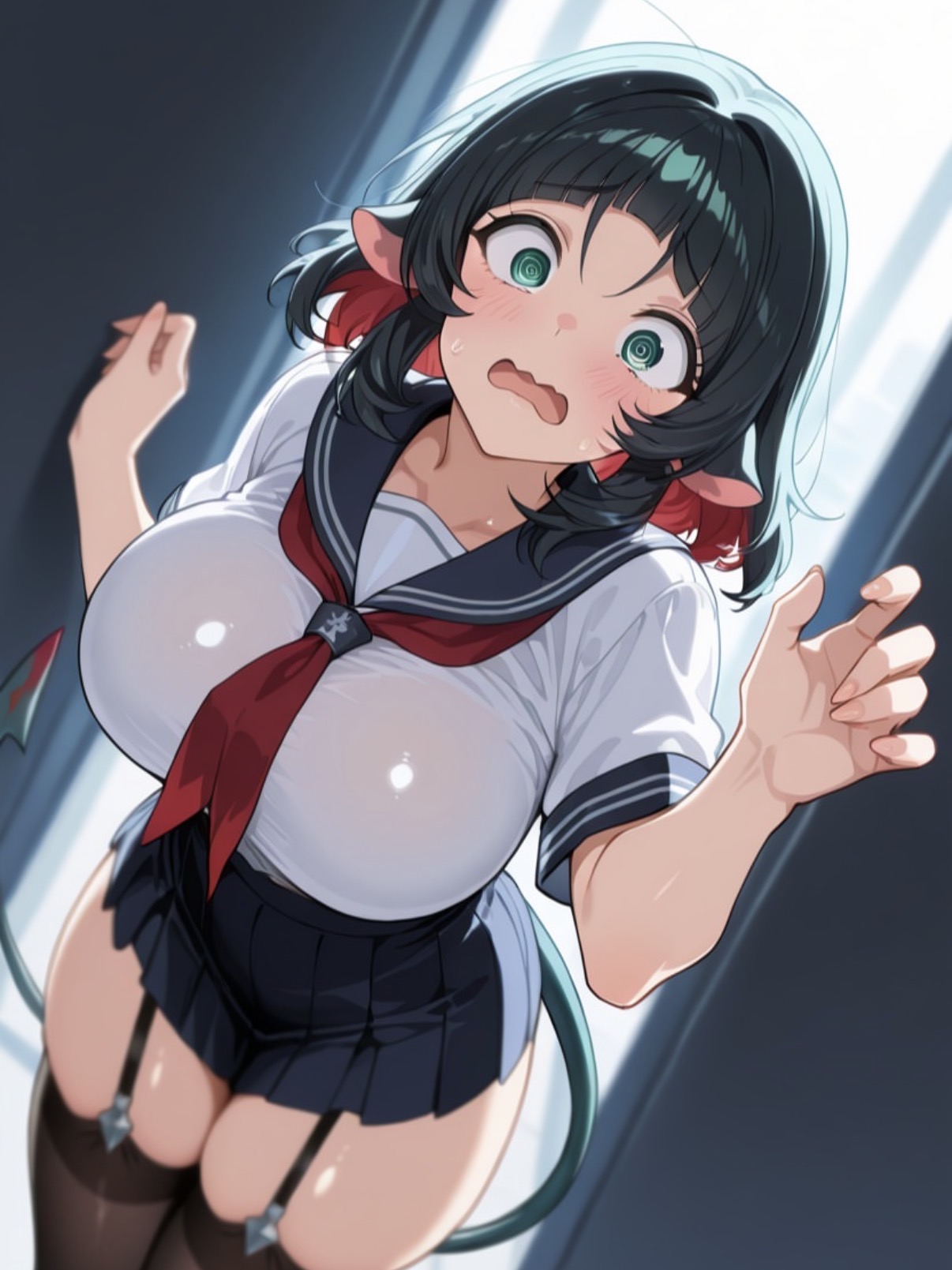 Nekoha Airi, original cat girl AI character