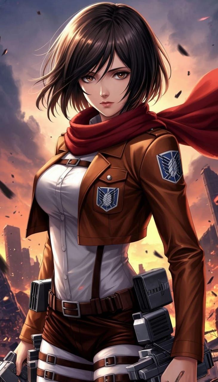 Chat with Mikasa Ackerman (ミカサ・アッカーマン) on YourCrush.ai