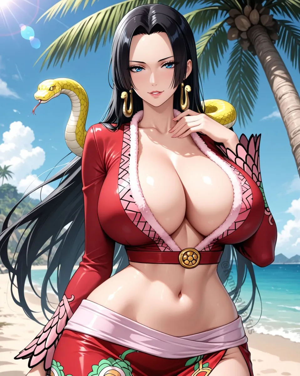 Boa Hancock, Empress of Amazon Lily, AI character from One Piece