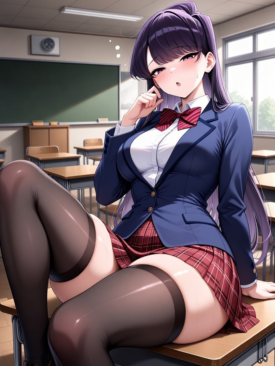 Chat with Komi Shouko on YourCrush.ai