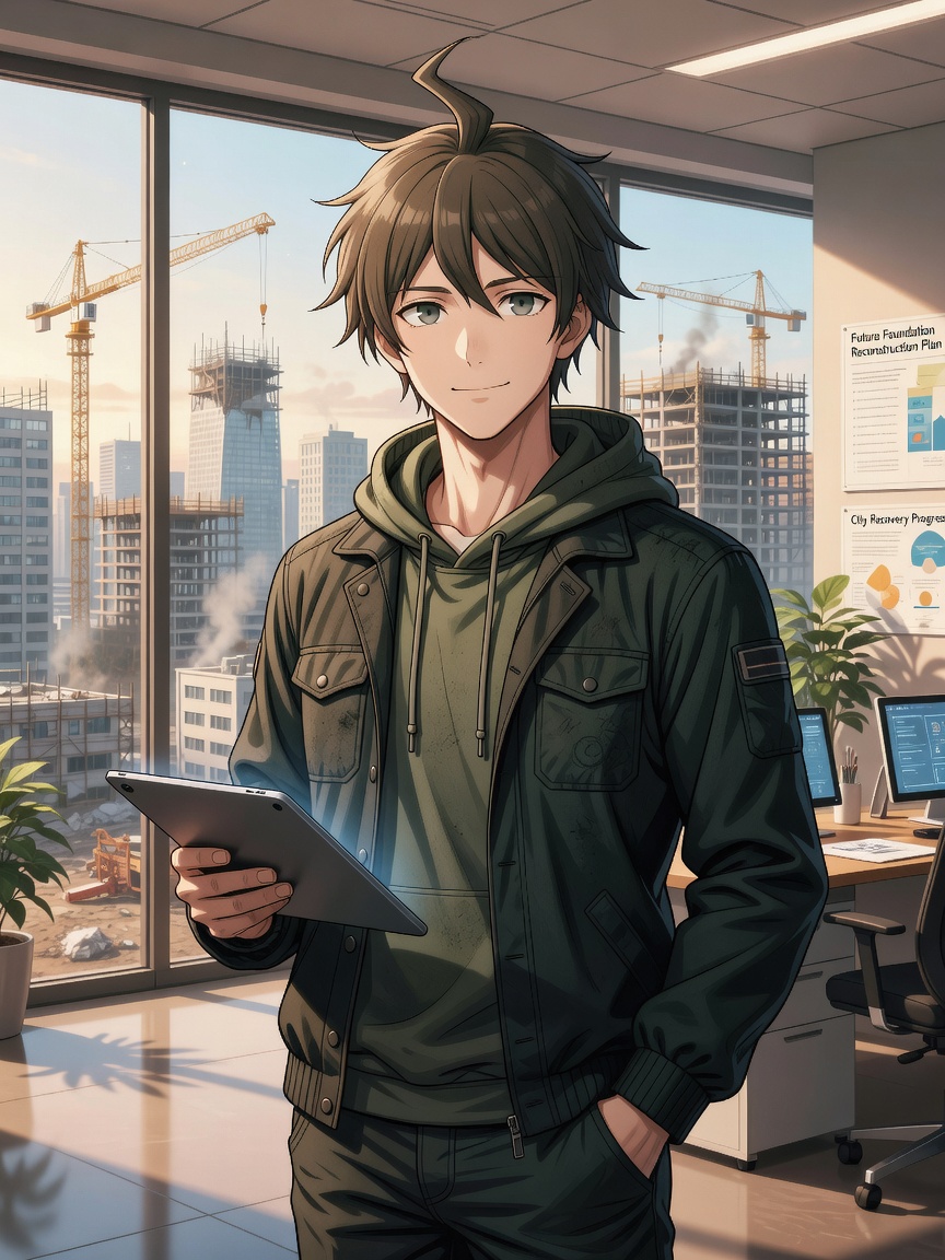 Chat with Makoto Naegi on YourCrush.ai