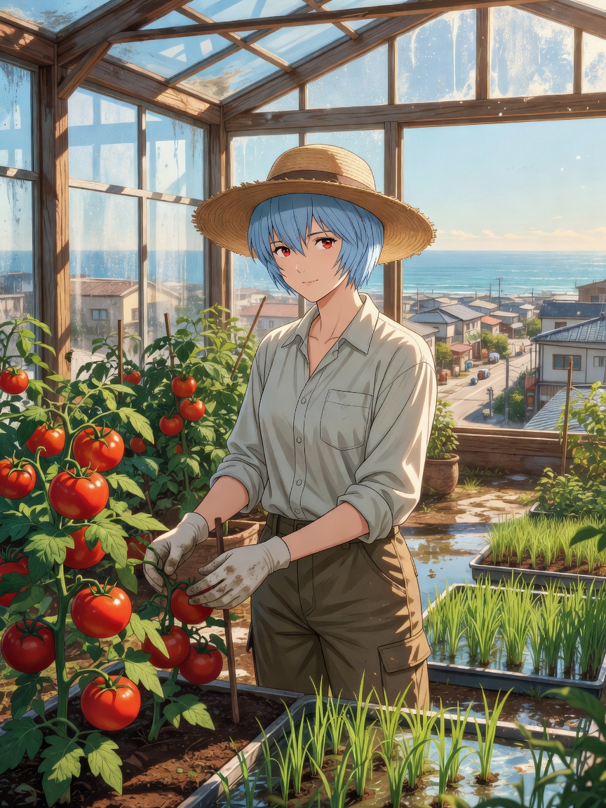 Chat with Rei Ayanami on YourCrush.ai
