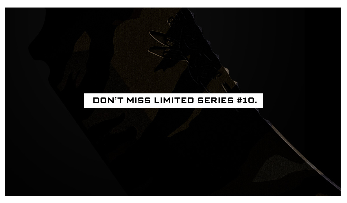 A silhouette of a knife on a black backdrop with Instagram logo overlaid.