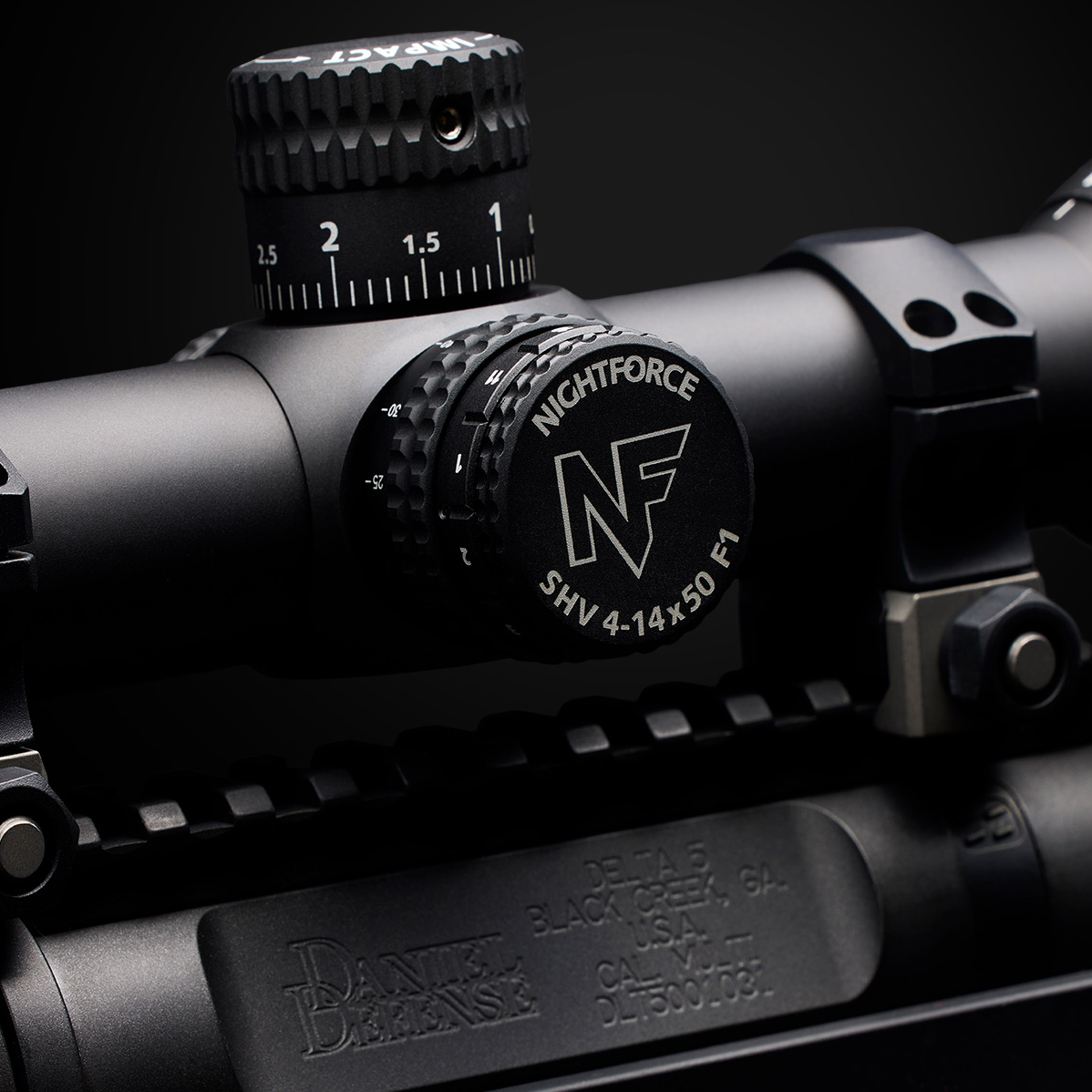 The DELTA 5 Accuracy Package detail shot.