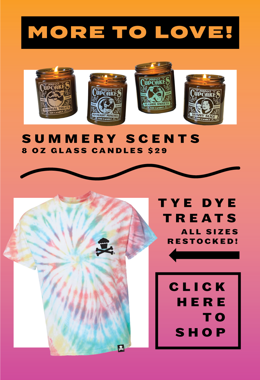 New Tanks have arrived! Johnny Cupcakes