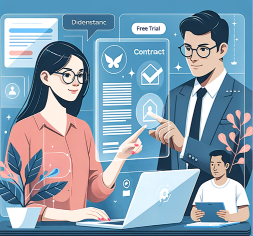 Contract review software