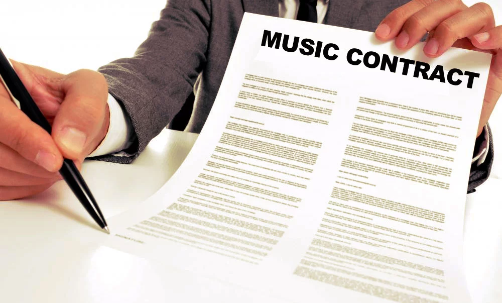 Music industry contracts